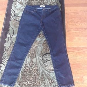 Loft curvy skinny jeans